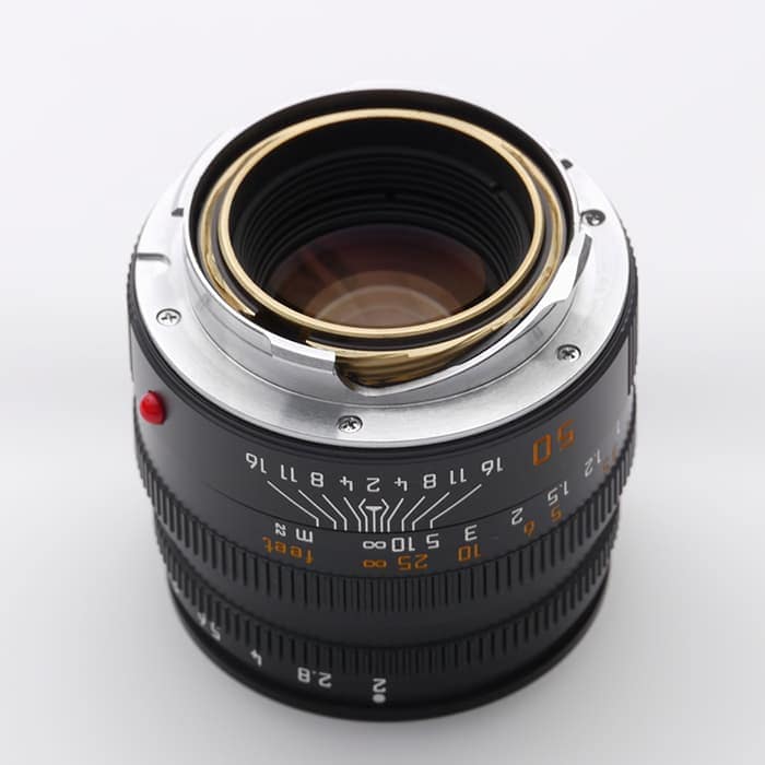 新品)Leica (ライカ) ズミクロン M50mm F2.0 レンズフード組込 (6bit