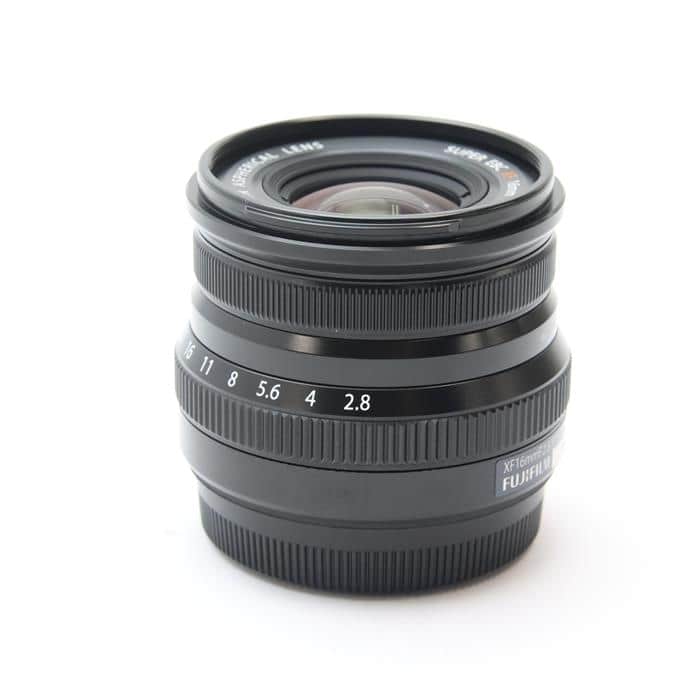 中古)FUJIFILM (フジフイルム) フジノン XF16mm F2.8 R WR ブラック  