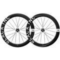 black inc（ブラックインク） 62 SIXTY TWO シルバーロゴ チューブレスレディ シマノ11/12S ホイールセット