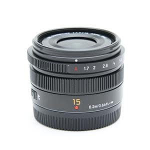 新品)Panasonic (パナソニック) LEICA DG SUMMILUX 15mm F1.7 ASPH. H
