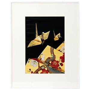 Kenko (ケンコー) アルミ額縁 画廊 ワイド四切 ガラス入り AGR-W4-WH ホワイト メイン