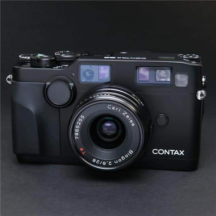 中古)CONTAX (コンタックス) G2 セット (28mm/45mm/90㎜/TLA200 