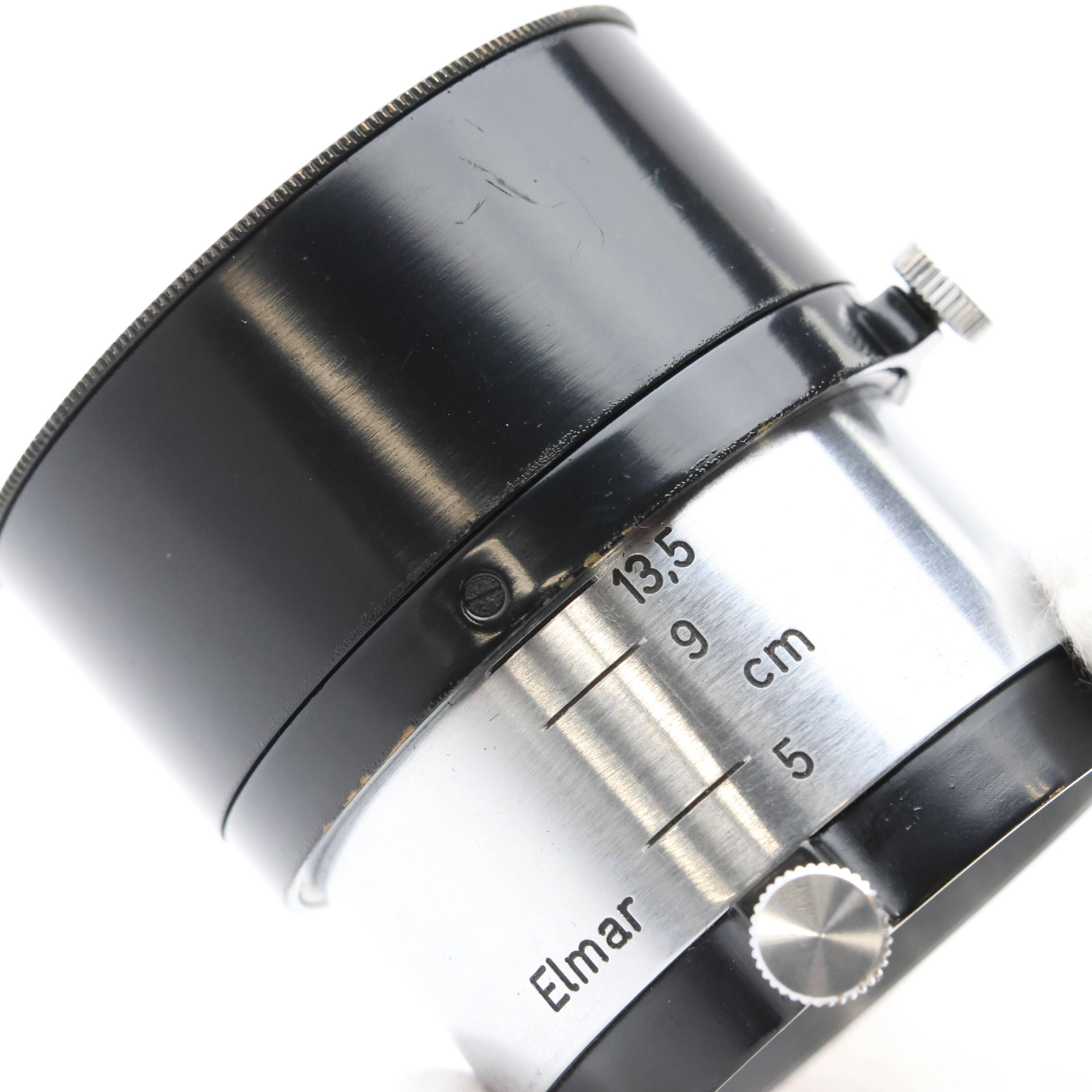 中古)Leica (ライカ) FIKUS エルマーズームフード ブラックxシルバー