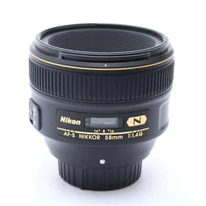 新品)Nikon (ニコン) AF-S NIKKOR 58mm F1.4G（商品ID：4960759028037
