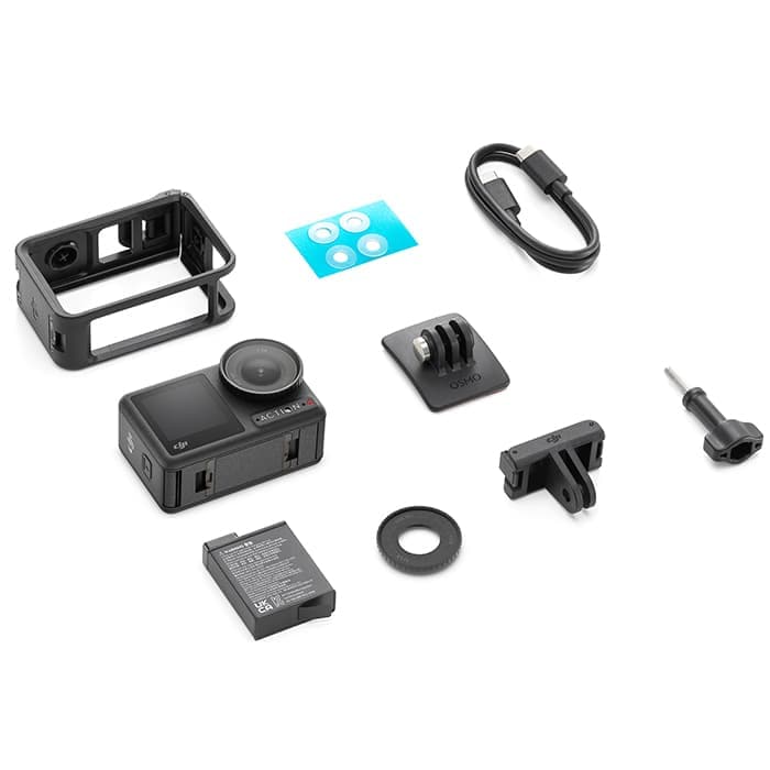 美品】DJI Osmo Action 4 本体 PGYTECHアクセサリー付き DJI 美品】DJI Osmo Action 4 本体 PGYTECHアクセサリー付き DJI