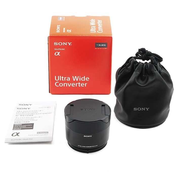 新品)SONY (ソニー) FE ウルトラワイドコンバーター SEL075UWC（商品ID