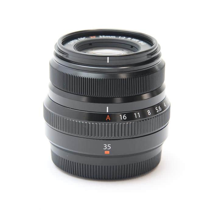 中古)FUJIFILM (フジフイルム) フジノン XF35mm F2 R WR ブラック  