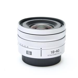 美品 LUMIX 18-40mm シルバー (販売店保証書有り) Panasonic (パナソニック) LUMIX S 18-40mm F4.5-6.3 シルバー」の商品