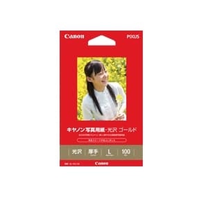 Canon (キヤノン) 写真用紙・光沢 ゴールド L判 100枚 (GL-101L100) メイン