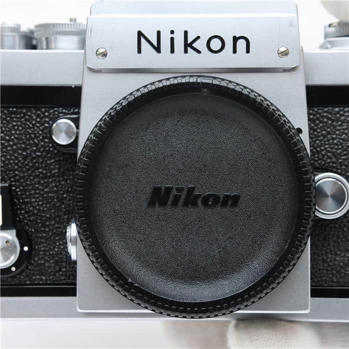 モルト交換＆メンテ済 NIKON F 前期 アイレベル ボディ シルバー ニコン F アイレベル シルバー ボディ ［ジャンク品］ 中古の