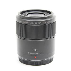 LUMIX G MACRO 30mm/F2.8 H-HS030 日本製 新品)Panasonic (パナソニック) LUMIX G MACRO 30mm F2.8 ASPH. MEGA