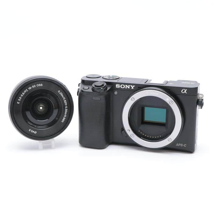 中古)SONY (ソニー) α6000パワーズームレンズキット ILCE-6000L B