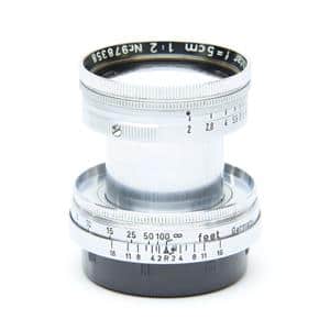 中古)Leica (ライカ) ズミター L50mm F2 コーティング付 (後期)（商品 