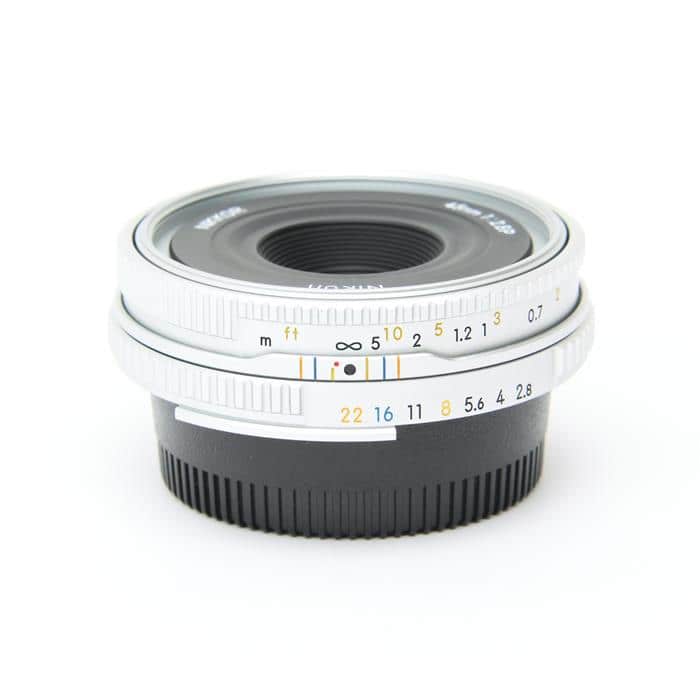 極上美品 Nikon ニコン Nikkor 45mm f 2.8 P シルバー 極上美品 Nikon ニコン Nikkor 45mm f 2.8 P シルバー AI Nikkor