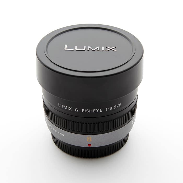 新品)Panasonic (パナソニック) LUMIX G FISHEYE 8mm F3.5 H-F008