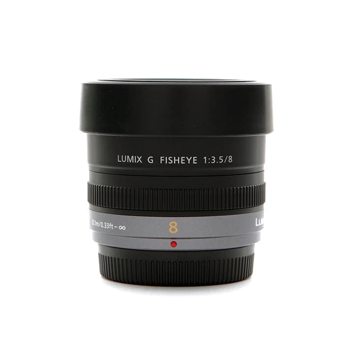 新品)Panasonic (パナソニック) LUMIX G FISHEYE 8mm F3.5 H-F008