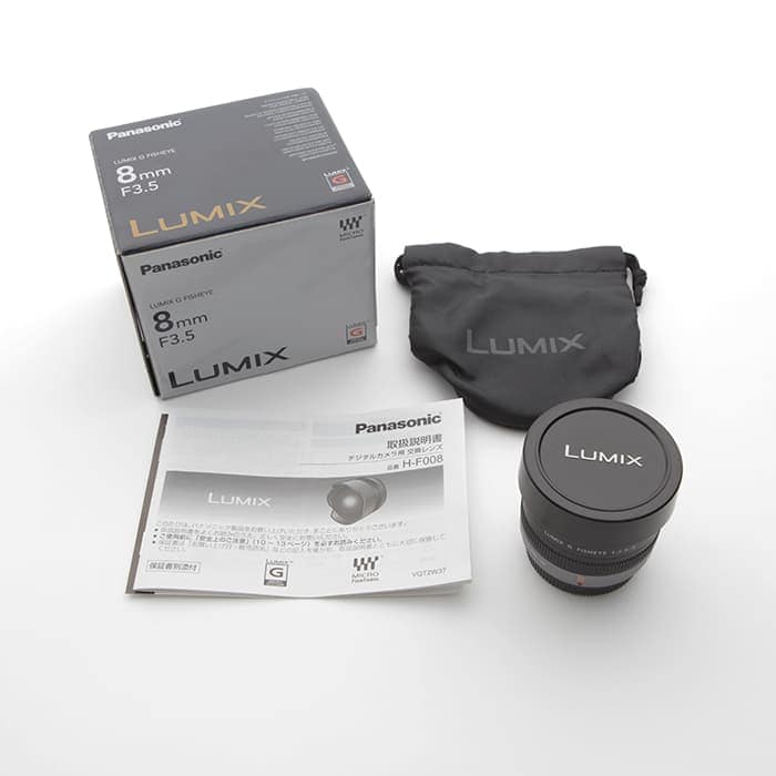 新品)Panasonic (パナソニック) LUMIX G FISHEYE 8mm F3.5 H-F008