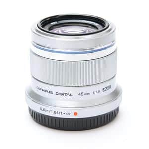新品)OLYMPUS (オリンパス) M.ZUIKO DIGITAL 45mm F1.8 シルバー（商品