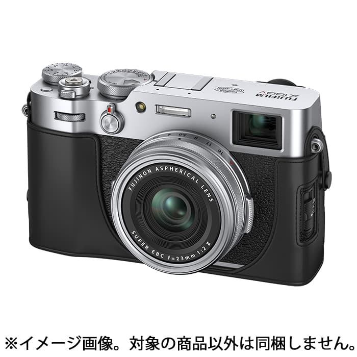 新品)FUJIFILM (フジフイルム) レザーケース LC-X100V ブラック（商品