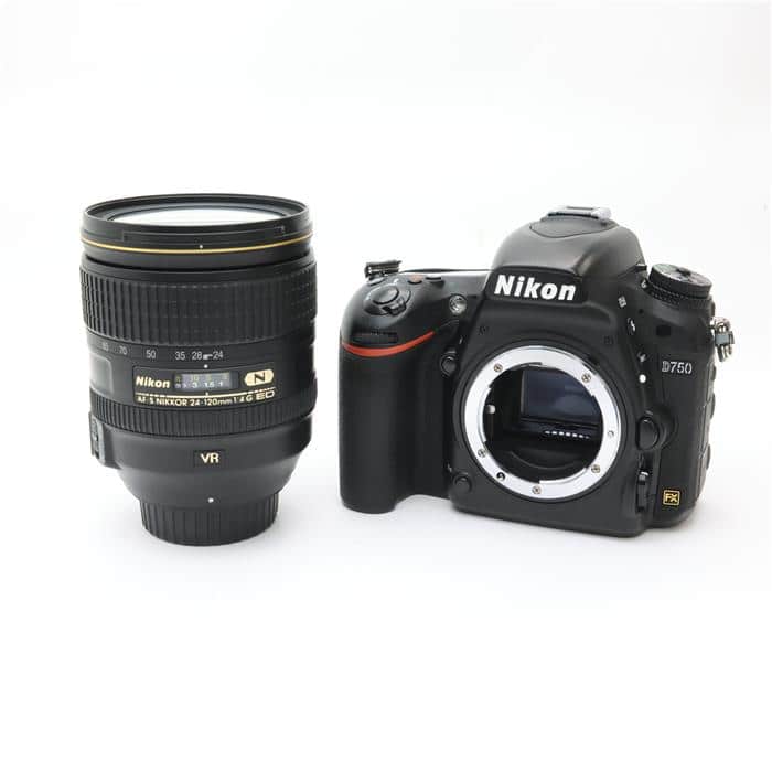 Nikon D750レンズキット 24-120 +単焦点 35mm f1.8 中古)Nikon (ニコン) D750 24-120 VR レンズキット（商品ID