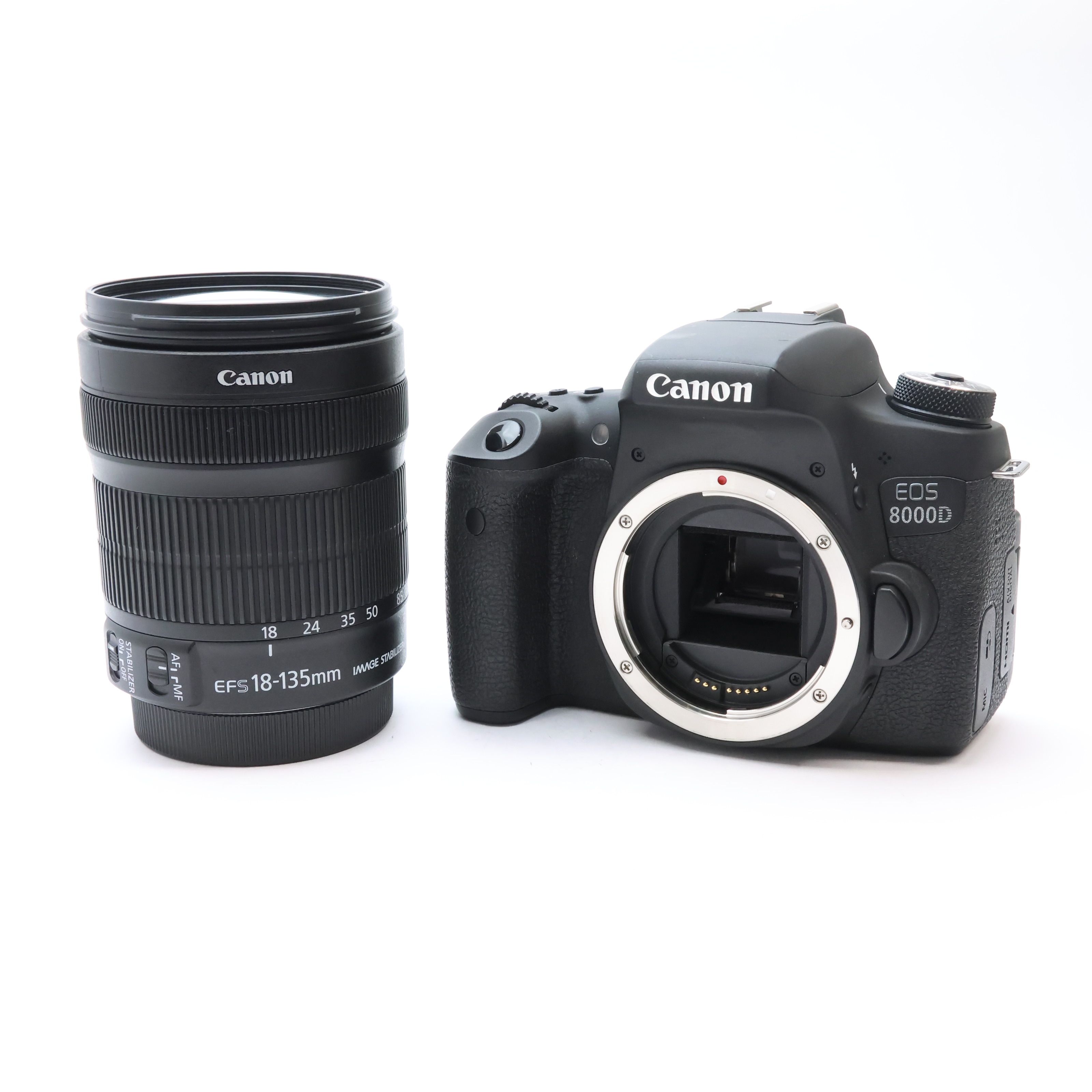 中古)Canon (キヤノン) EOS 8000D EF-S18-135 IS STM レンズキット
