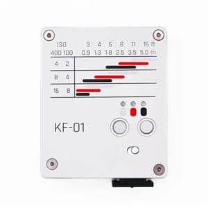 KEKS（ケクス） ホットシューフラッシュ KF-01 シルバー メイン