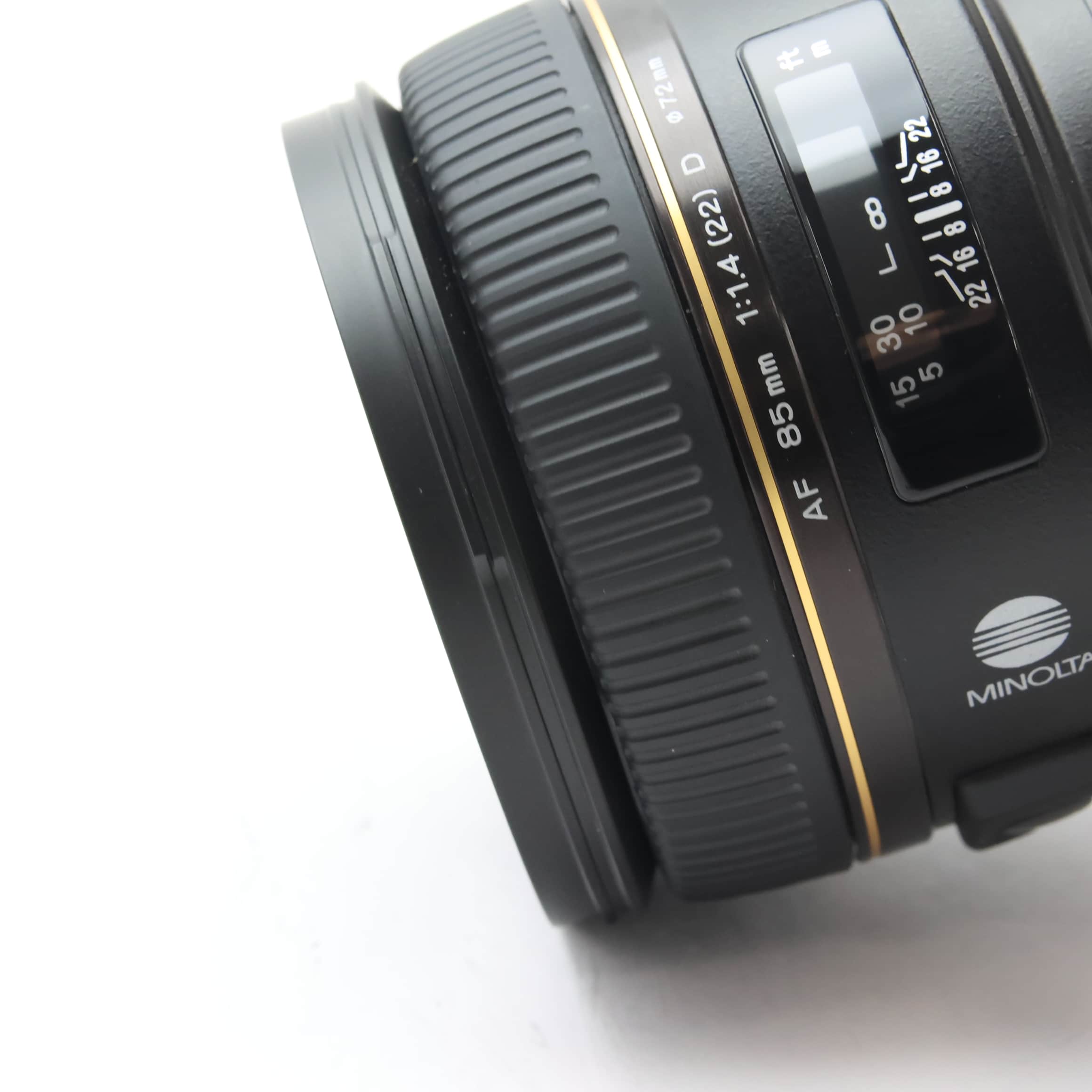 中古)MINOLTA (ミノルタ) AF 85mm F1.4 G (D)（商品ID：3717020885087