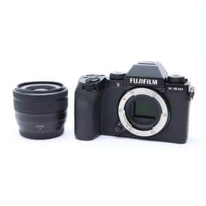 中古)FUJIFILM (フジフイルム) X-S10 XC15-45mmレンズキット ブラック 