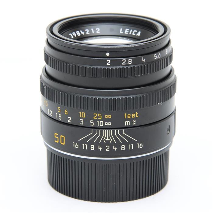 ズミクロン M50mm F2.0 レンズフード組込 (6bit)