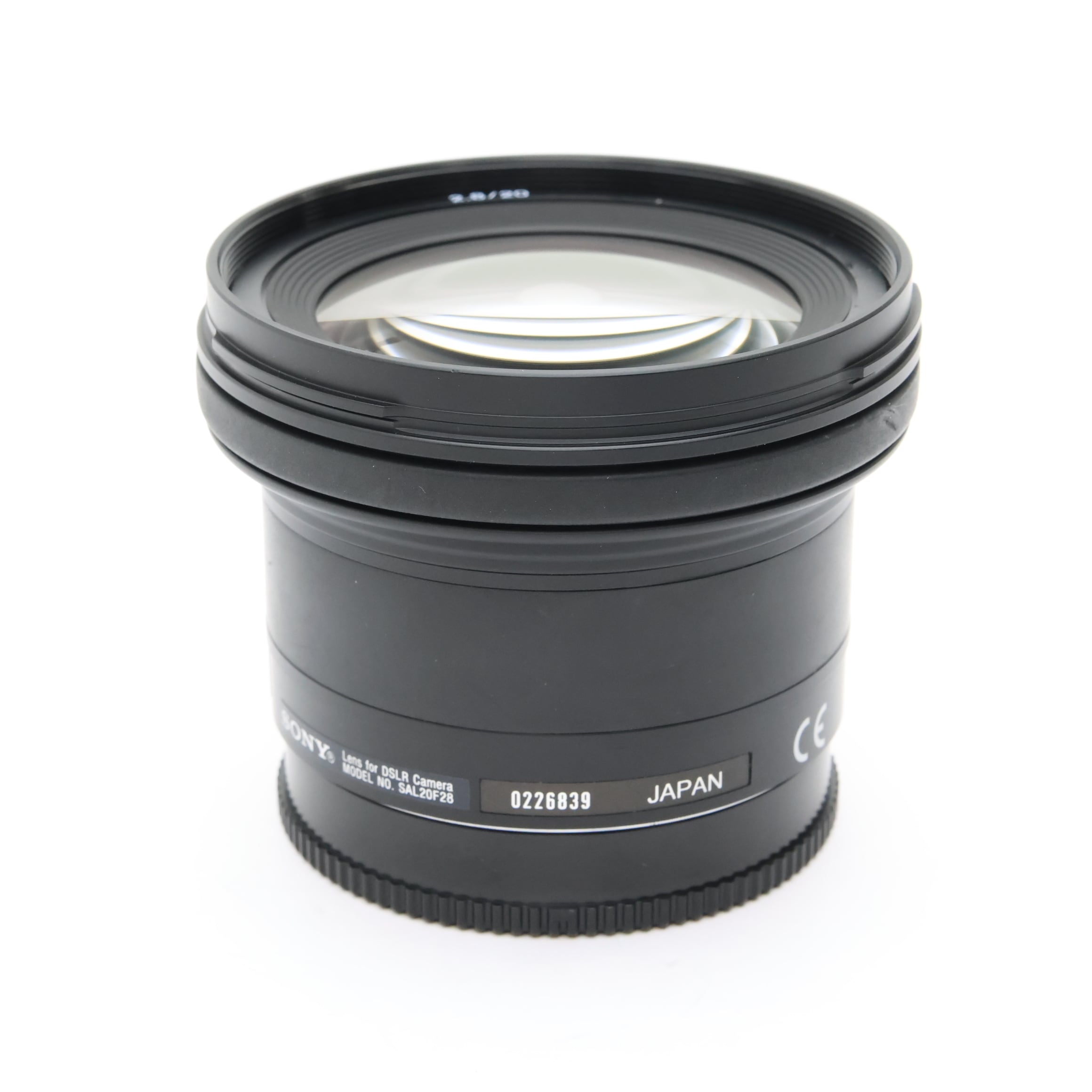 中古)SONY (ソニー) 20mm F2.8 SAL20F28(ソニーA用)（商品ID