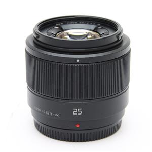【美品】パナソニック　単焦点レンズ　 LUMIX G H-H025 カメラレンズ LUMIX G 25mm/F1.7 ASPH. LUMIX（ルミックス） ブラック