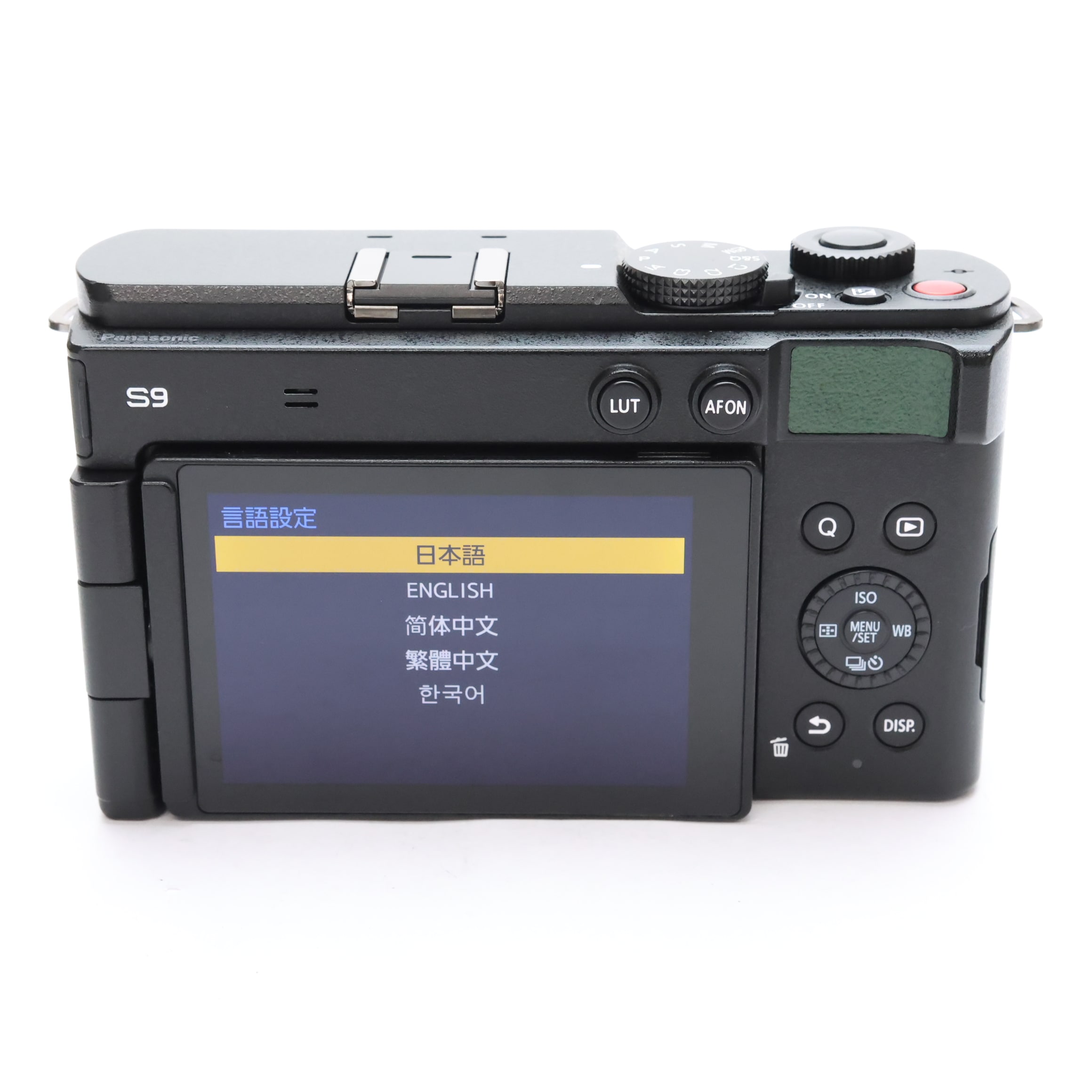 中古)Panasonic (パナソニック) LUMIX S9 ボディ DC-S9-K エクステリア