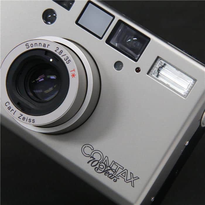 中古)CONTAX (コンタックス) T3 70th Anniversary シルバー（商品ID 