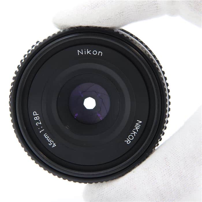 中古)Nikon (ニコン) Ai Nikkor 45mm F2.8P ブラック（商品ID  