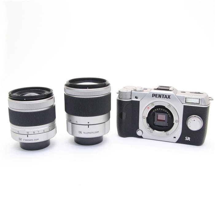 PENTAX (ペンタックス) Q10 ダブルズームキット シルバー