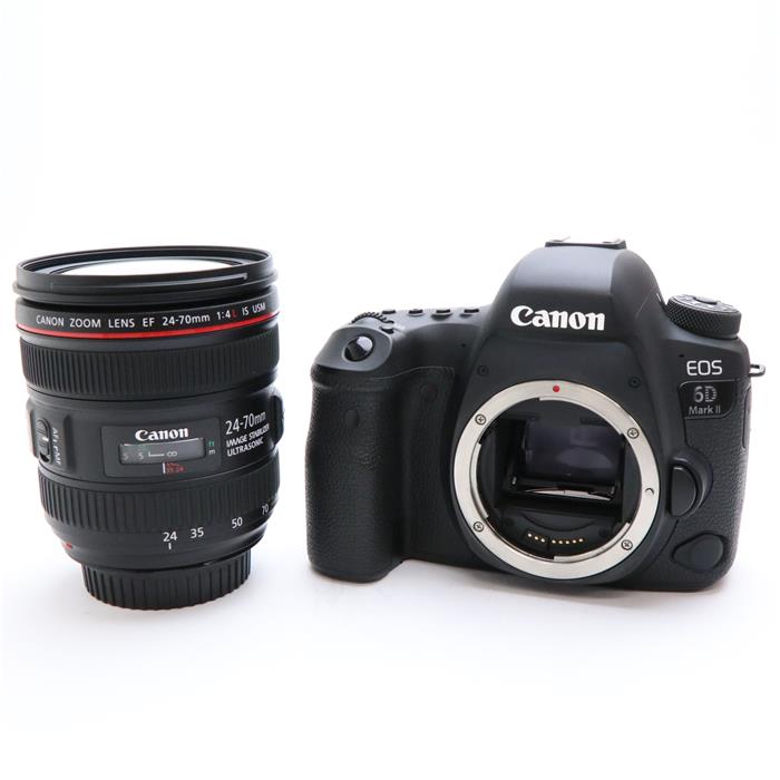 中古)Canon (キヤノン) EOS 6D Mark II EF24-70 F4L IS USM レンズキット（商品ID：3717014615096）詳細ページ  | デジタルカメラ、ミラーレスカメラ、交換レンズの総合サイト｜マップカメラ