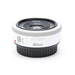 美品　キャノン Canon EF 40mm F2.8 STM  ホワイト！