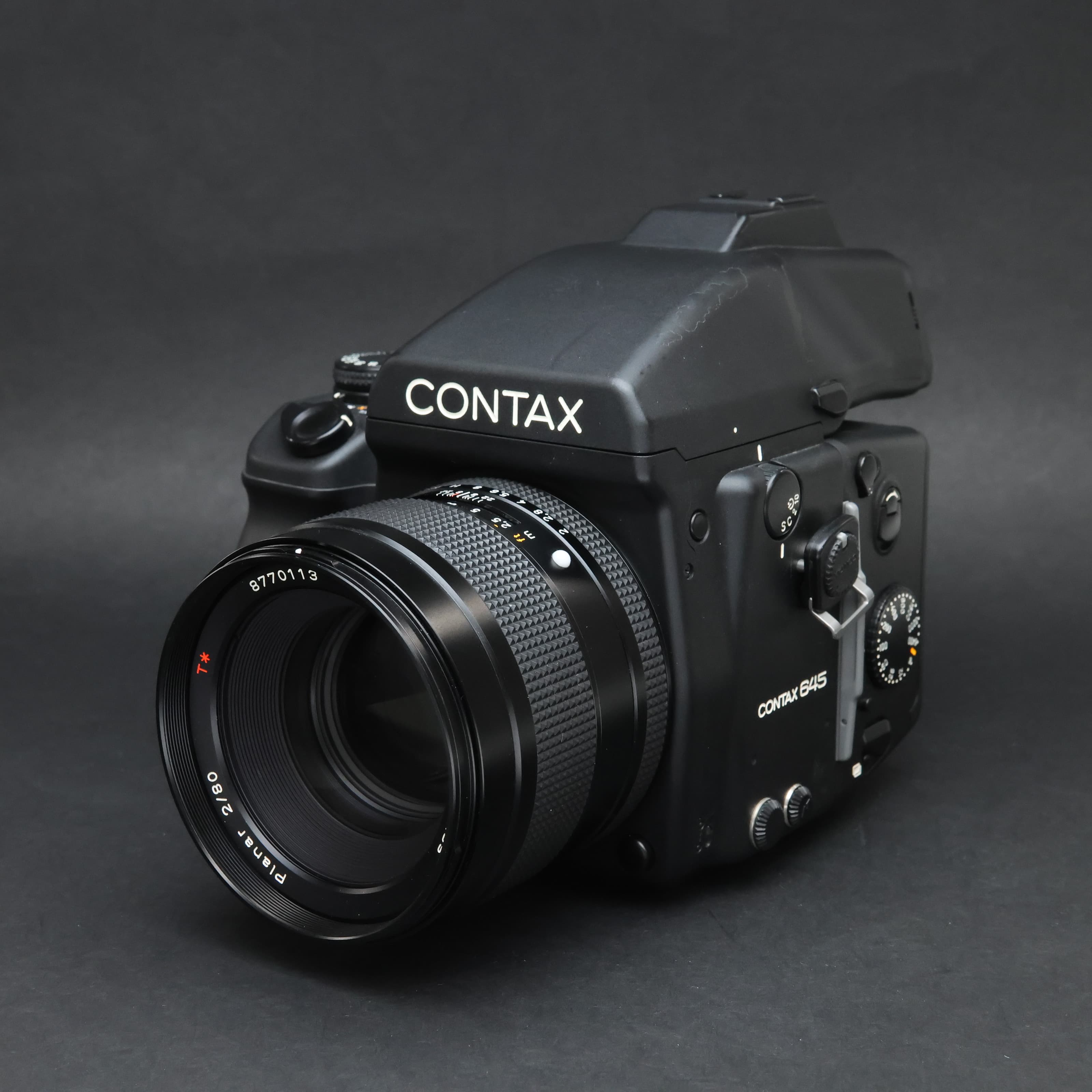中古)CONTAX (コンタックス) 645標準セット(AEファインダー+120