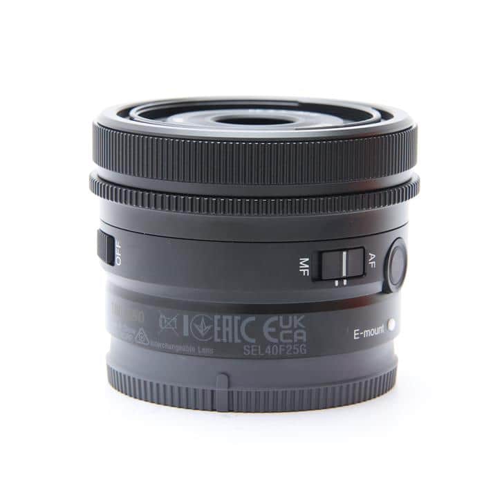SONY SEL40F25G 【保証期間内、レンズ保護フィルター付き】 SONY SEL40F25G 【保証期間内、レンズ保護フィルター付き】 SONY