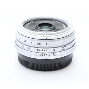 新品)Voigtlander (フォクトレンダー) ULTRON 27mm F2 X-mount（フジ