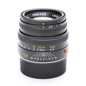 Leica (ライカ) ズミクロン M50mm F2.0 レンズフード組込 (6bit