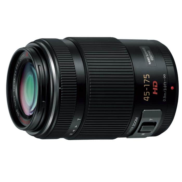 2時間限定価格【ほぼ未使用】LUMIX G VARIO 45-175mmレンズ 新品)Panasonic (パナソニック) LUMIX G X VARIO PZ 45-175mm F4.0-5.6