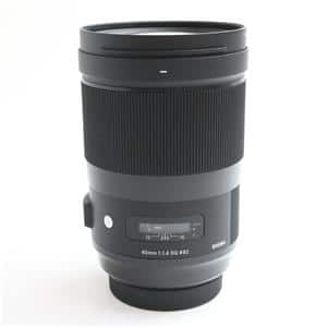 SIGMA (シグマ) Art 40mm F1.4 DG HSM (キヤノンEF用)」の商品