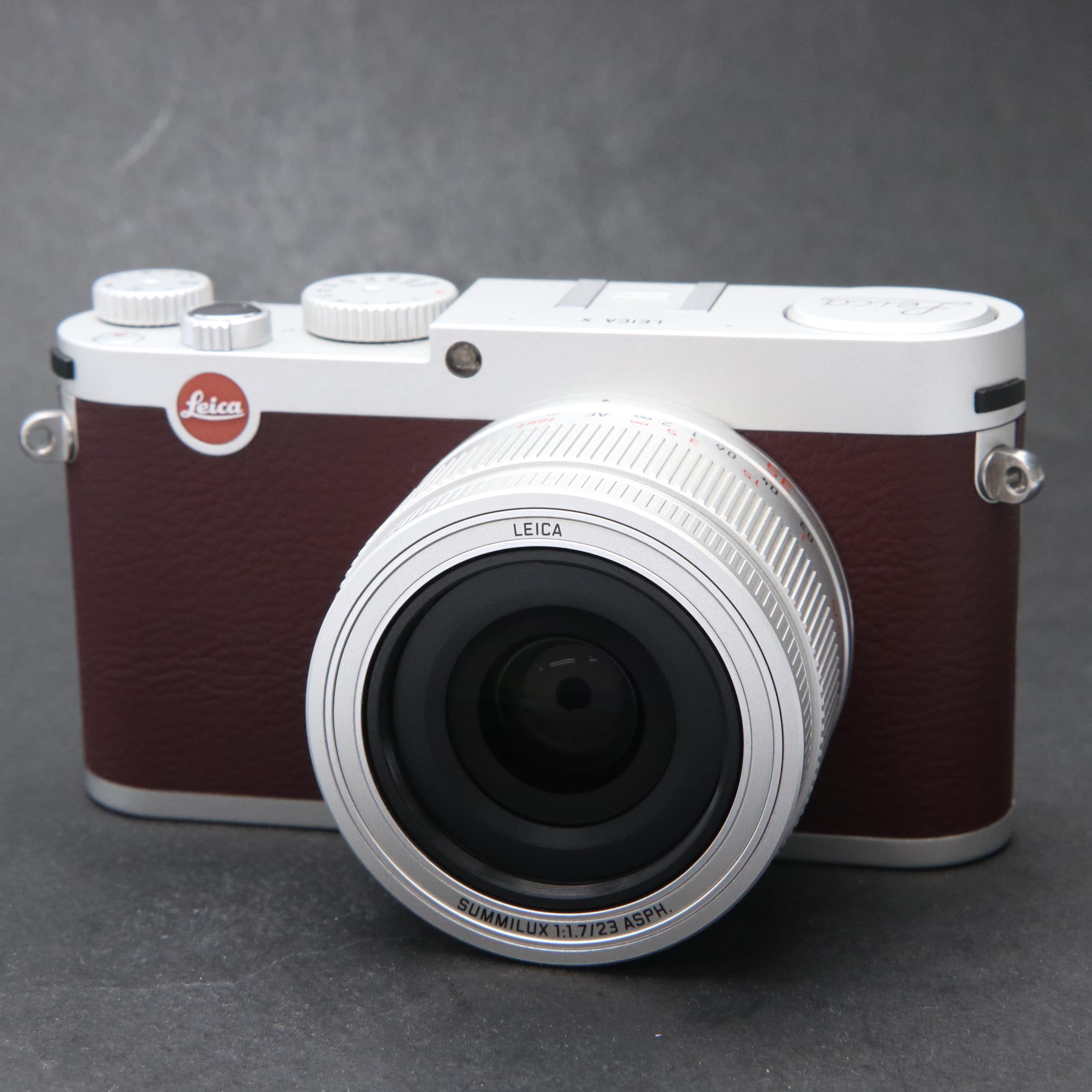 【未使用・廃盤品】ライカ ディボーション ミッド 中古)Leica (ライカ) X(Typ113) マルーン（商品ID：3717014982099