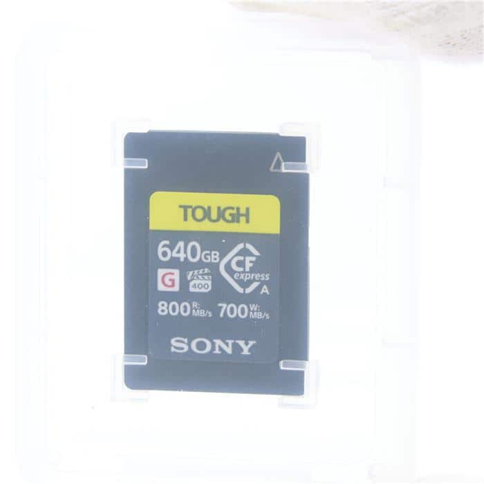 中古)SONY (ソニー) CFexpressカード TypeA 640GB CEA-G640T 中古)SONY (ソニー) CFexpressカード TypeA 640GB CEA-G640T