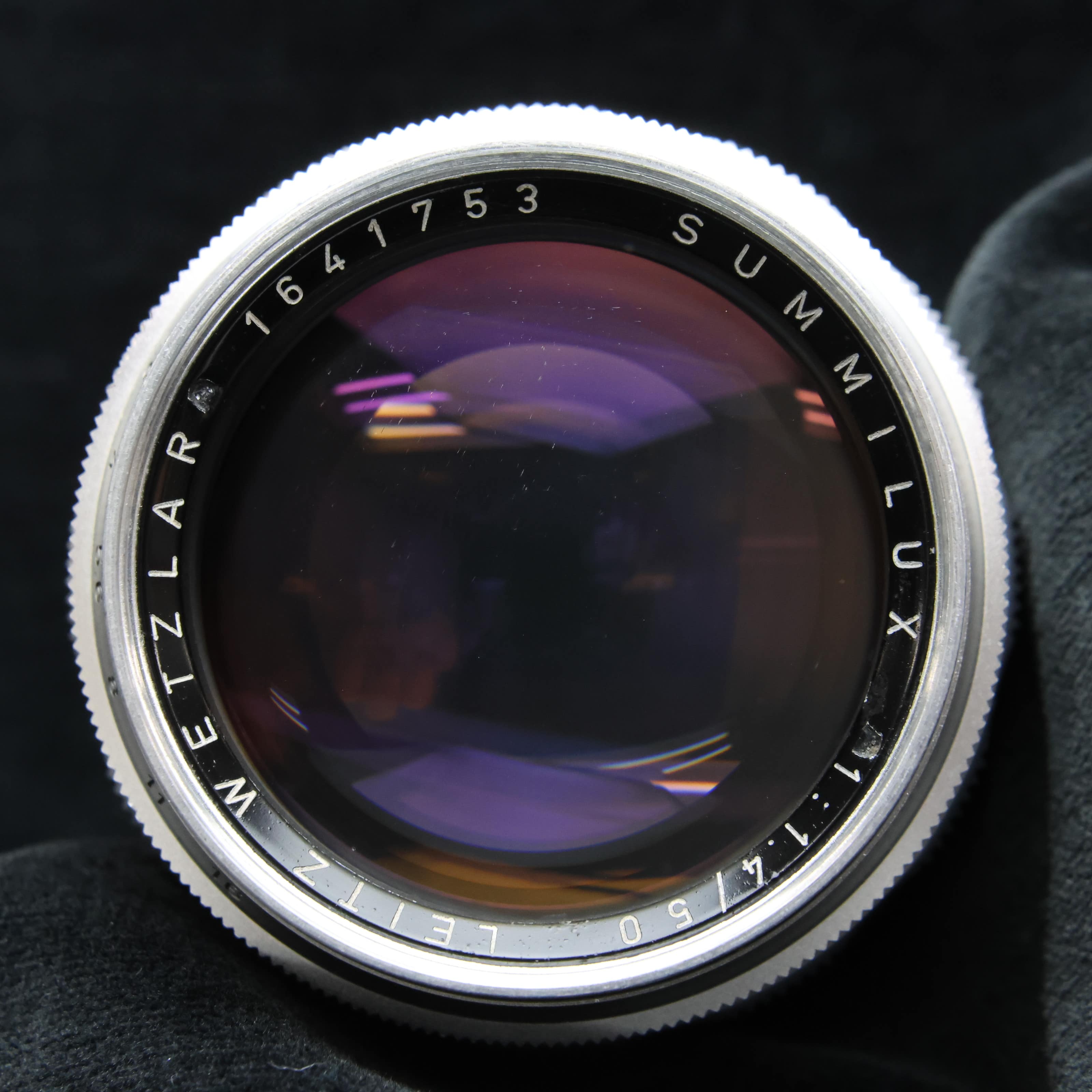 【レア極】Leica summilux 50mm ファーストバッチ 逆ローレット レア極】Leica summilux 50mm ファーストバッチ 逆ローレット 中古