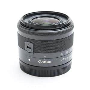 Canon (キヤノン) EF-M15-45mm F3.5-6.3 IS STM グラファイト」の商品