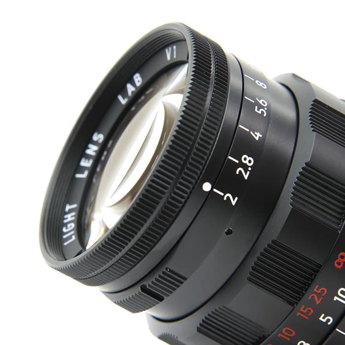 Light lens lab M 50mm F2 Rigid周リジッド ブラック Light Lens Lab 50mm f/2 “Rigid”