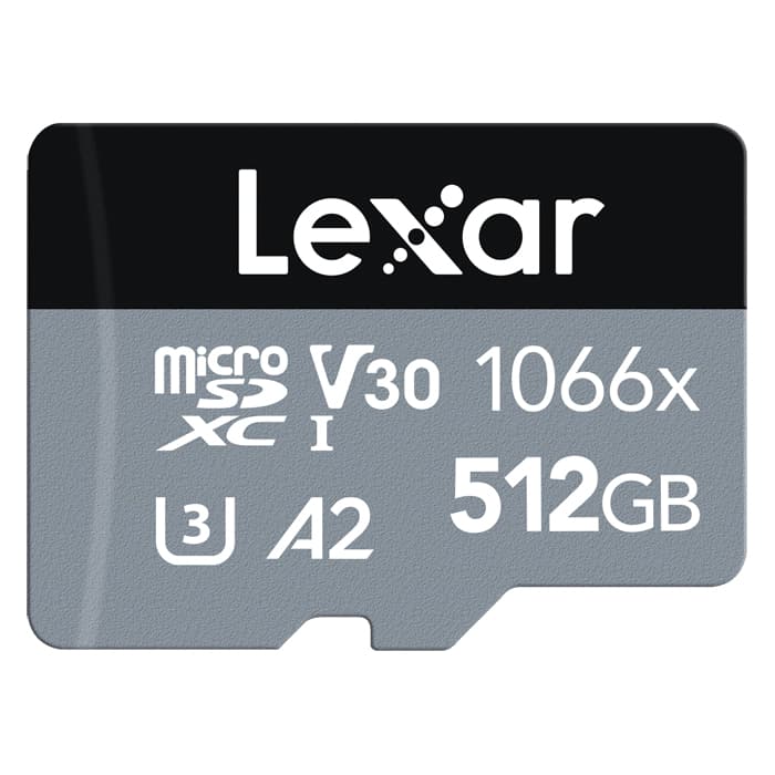 (新品)LEXAR (レキサー) Professional 1066x microSDXCカード UHSI 512GB U3 V30 A2