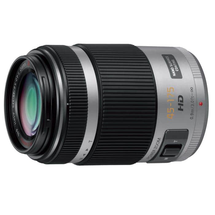 (新品)Panasonic (パナソニック) LUMIX G X VARIO PZ 45-175mm F4.0-5.6 ASPH. POWER  O.I.S. シルバー（商品ID：4984824926103）詳細ページ | デジタルカメラ、ミラーレスカメラ、交換レンズの総合サイト｜マップカメラ